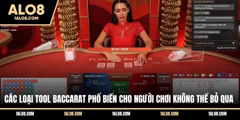 Tool Baccarat - Công Cụ Hỗ Trợ Tối Ưu Khi Đặt Cược Các loại tool Baccarat phổ biến cho người chơi không thể bỏ qua