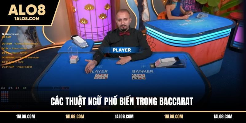 Cách Chơi Baccarat Từ Cơ Bản Đến Nâng Cao Tại ALO8 Các thuật ngữ phổ biến trong Baccarat