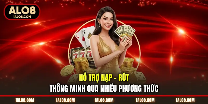 Trang Chủ Hỗ trợ nạp - rút thông minh qua nhiều phương thức